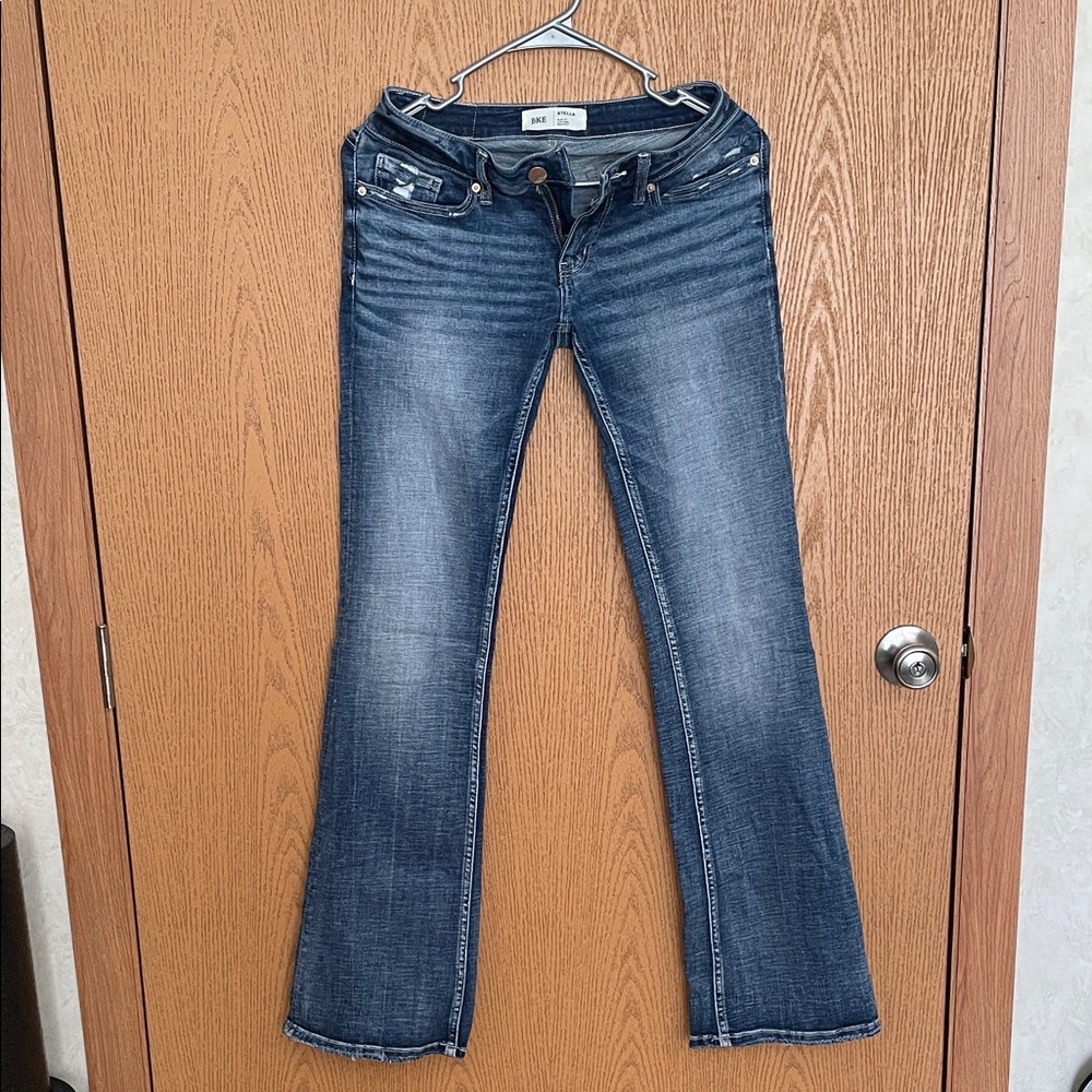 BKE Dark Blue Flare Jeans